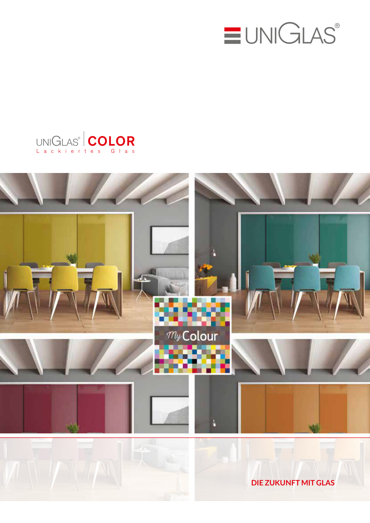 UNIGLAS® | COLOR - Lackiertes Glas
